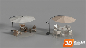 Outdoor Sofa Skp Files